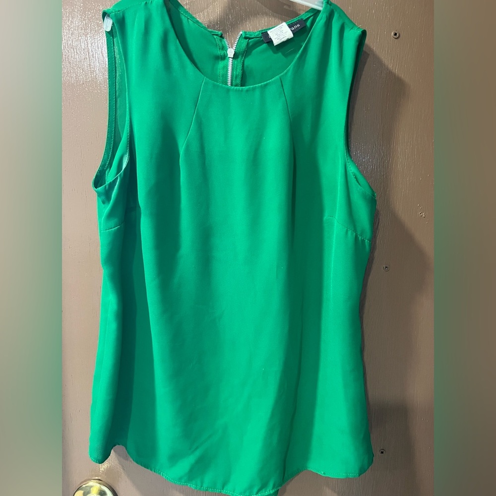 Mandy Evans sleeveless round neck Top